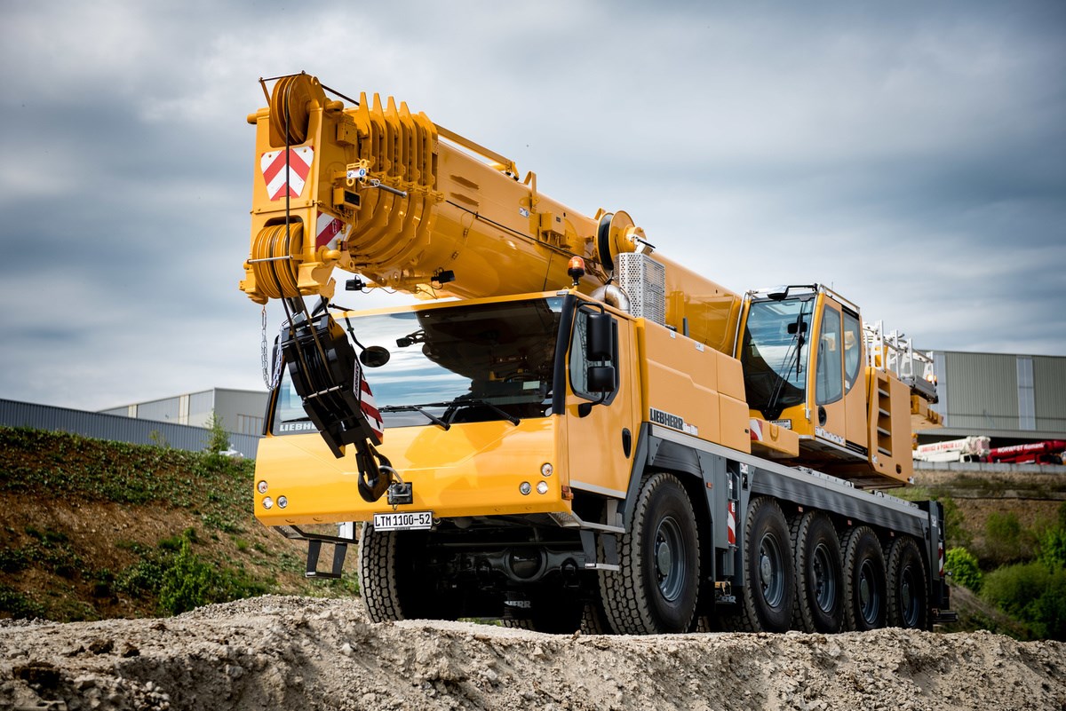 Аренда автокрана Liebherr LTM 1100
