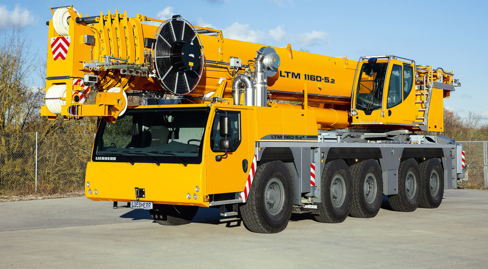 Аренда автокрана Liebherr LTM 1160