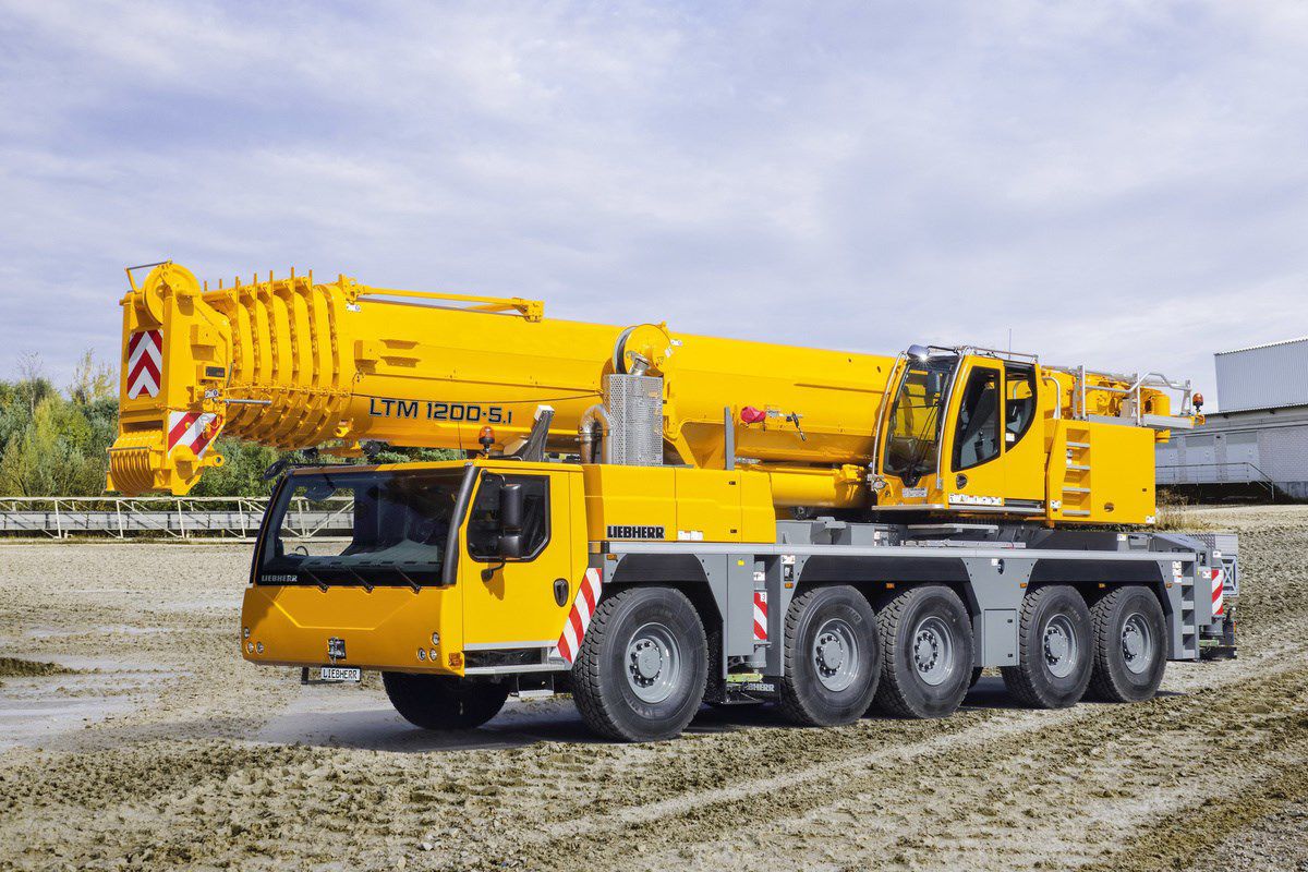 Аренда автокрана Liebherr LTM 1200