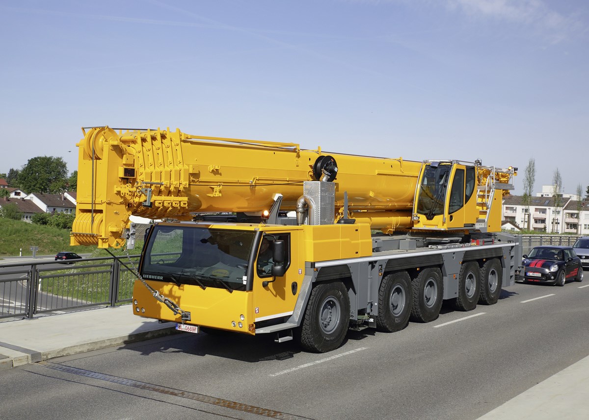 Аренда автокрана Liebherr LTM 1250