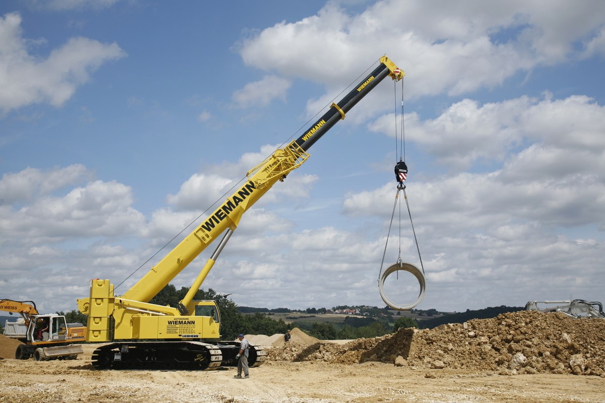 Аренда крана Liebherr LТR 1100